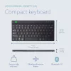 Klawiatura ergonomiczna R-Go Tools R-Go Compact Break, kompaktowa klawiatura z oprogramowaniem do przerw, QWERTY (US), Bluetooth, czarna