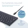 Klawiatura ergonomiczna R-Go Tools R-Go Compact Break, kompaktowa klawiatura z oprogramowaniem do przerw, QWERTY (US), Bluetooth, czarna