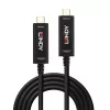 Lindy 15m Hybrydowy Kabel Światłowodowy USB Typu C, Tylko Audio/Wideo