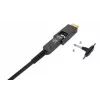 Kabel HDMI na Micro HDMI Manhattan 30m 4K@60Hz aktywny pozłacany