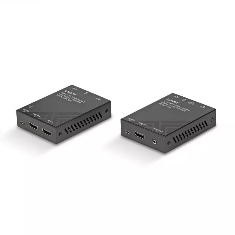 Lindy 70m Cat.6 HDMI 4K60, USB i Audio KVM Extender
