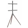 Stojak podłogowy typu tripod, Manhattan, 1 ekran, 37–65 cali, VESA 200x200 do 600x400 mm, maks. 32 kg