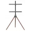 Stojak podłogowy typu tripod, Manhattan, 1 ekran, 37–65 cali, VESA 200x200 do 600x400 mm, maks. 32 kg
