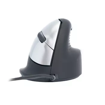 Mysz ergonomiczna R-Go Tools R-Go HE Break z oprogramowaniem do przerw, duża (rozmiar dłoni ≥ 185 mm), dla praworęcznych, przewodowa, czarna