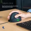 Mysz ergonomiczna R-Go Tools R-Go HE Break z oprogramowaniem do przerw, duża (rozmiar dłoni ≥ 185 mm), dla praworęcznych, przewodowa, czarna