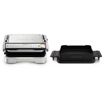 Grill kontaktowy Tefal OptiGrill 4in1 GC774D Stal nierdzewna 2100W