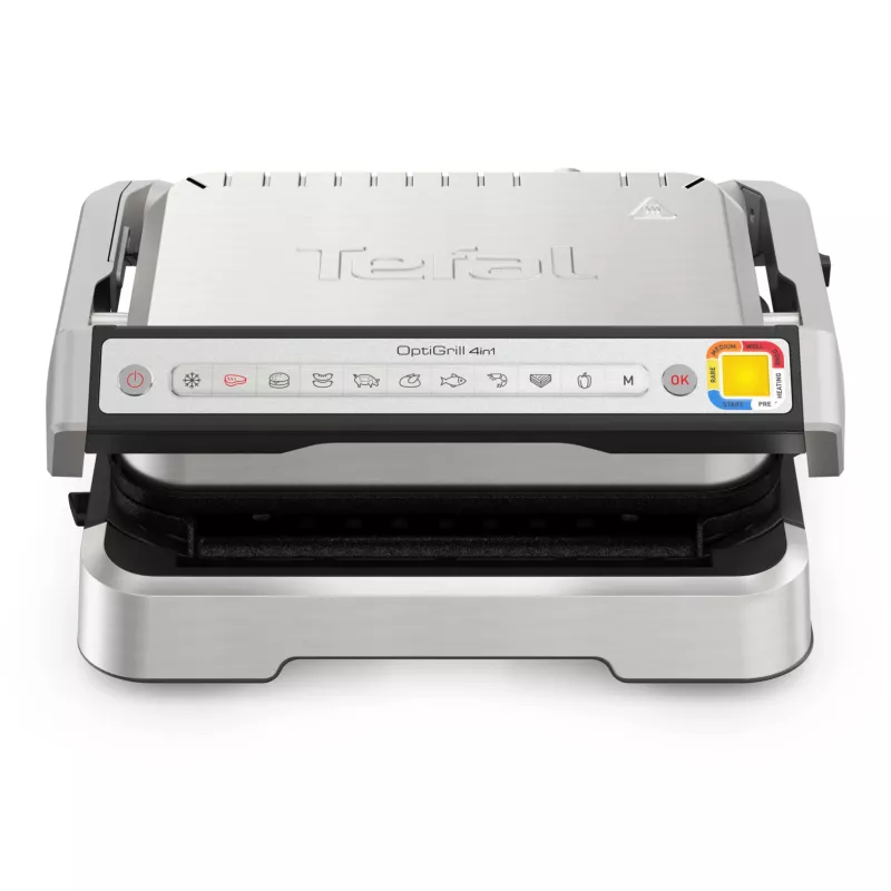 Grill kontaktowy Tefal OptiGrill 4in1 GC774D Stal nierdzewna 2100W