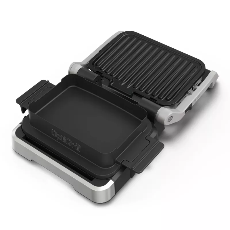 Grill kontaktowy Tefal OptiGrill 4in1 GC774D Stal nierdzewna 2100W