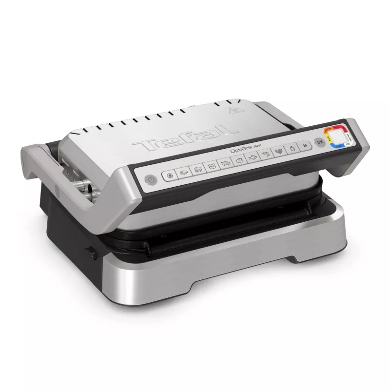 Grill kontaktowy Tefal OptiGrill 4in1 GC774D Stal nierdzewna 2100W