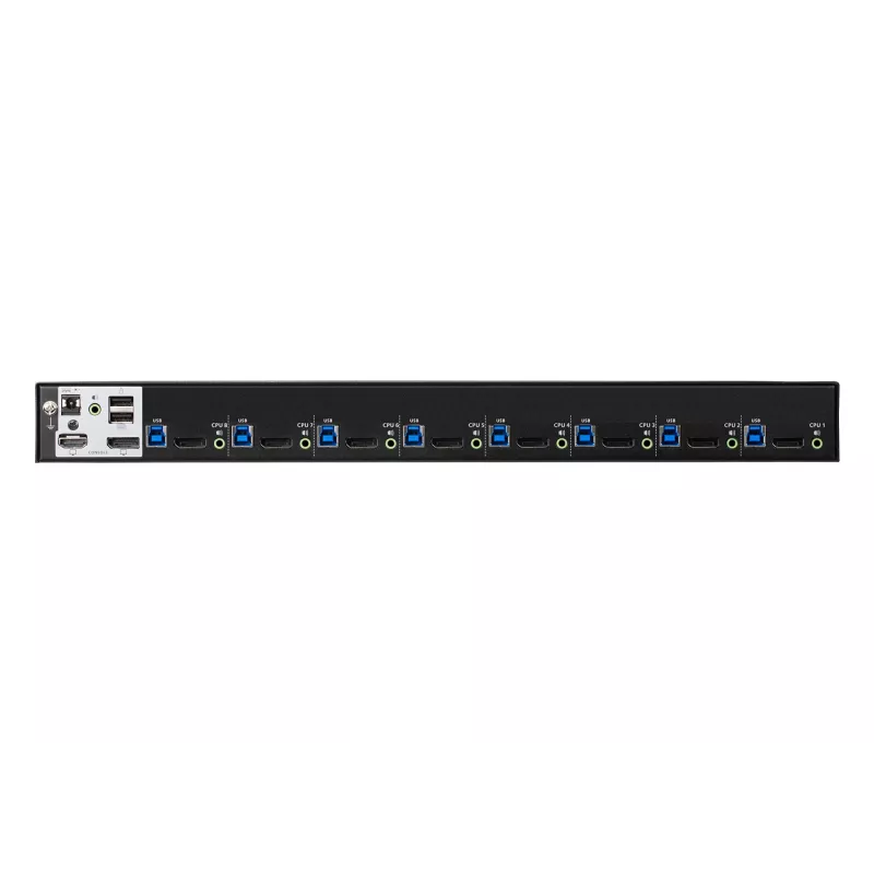 ATEN 8-Port USB 3.0 4K DisplayPort KVM Switch, 4096 x 2160 pixels, 4K Ultra HD, 18.44 W, Czarny
