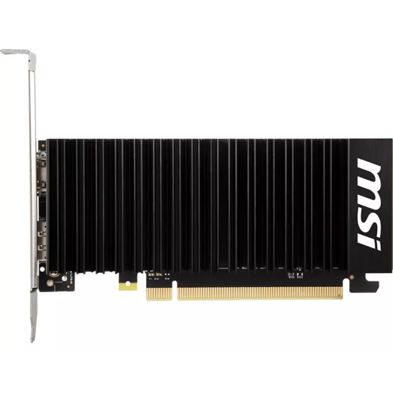 Karta graficzna MSI GeForce GT 1030 — 4 GB GDDR4, PCIe 3.0, boost 1430 MHz, 64-bit, aktywne chłodzenie