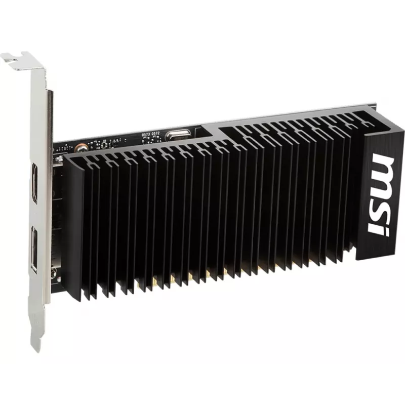 Karta graficzna MSI GeForce GT 1030 — 4 GB GDDR4, PCIe 3.0, boost 1430 MHz, 64-bit, aktywne chłodzenie