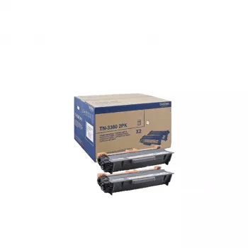 kaseta z tonerem Brother TN3380 2PK 12000 stron Czarny