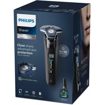 Elektryczna golarka rotacyjna Philips Series 7000 S7886/58 — 3-głowicowa, Wet & Dry, bateria Li-Ion, 60 min pracy