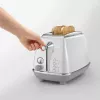 Toster De’Longhi CTOC2103.W 2 kromki 900 W Biały Stal nierdzewna