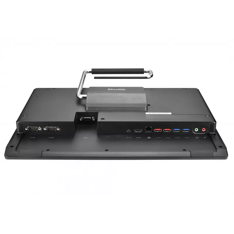 Shuttle All-In-One Barebone P55U3, 15.6-calowy ekran dotykowy Multi-Touch, Intel Core i3-1315U, WiFi, IP54, bez wentylatora, praca ciągła 24/7
