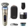 Golarka elektryczna Philips i9000 Prestige Ultra XP9403 — 3-głowicowa rotacyjna, SkinIQ Pro, na sucho i mokro, akumulatorowa, stacja czyszcząca, złota