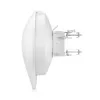 Mostek sieciowy UBIQUITI UISP airFiber 60 XG — 6000 Mbit/s, zasięg do 4000 m, Gigabit Ethernet, montaż na słupie, biały