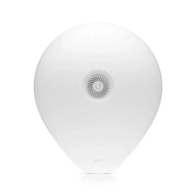 Mostek sieciowy UBIQUITI UISP airFiber 60 XG — 6000 Mbit/s, zasięg do 4000 m, Gigabit Ethernet, montaż na słupie, biały