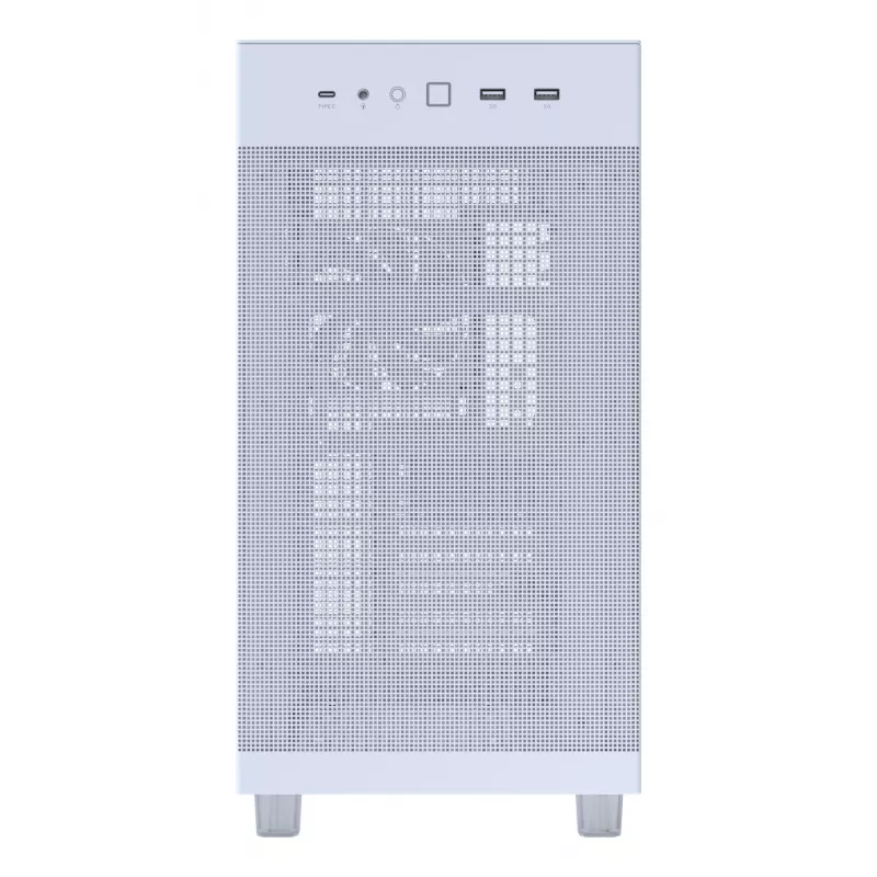 Obudowa PC ASUS PRIME AP303 TG biały — ATX/Micro-ATX/Mini-ITX, szkło hartowane, USB-C, wsparcie dla GPU 360 mm
