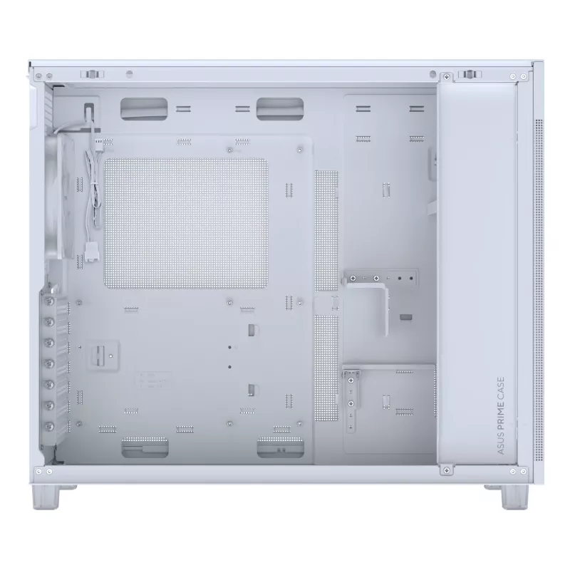 Obudowa PC ASUS PRIME AP303 TG biały — ATX/Micro-ATX/Mini-ITX, szkło hartowane, USB-C, wsparcie dla GPU 360 mm