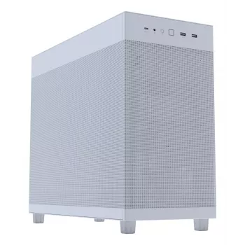 PC case ASUS PRIME AP303 Mesh Midi Tower biały — ATX/Micro ATX/Mini-ITX, GPU do 36 cm, PSU do 18 cm, wysokość chłodzenia CPU 16.5 cm
