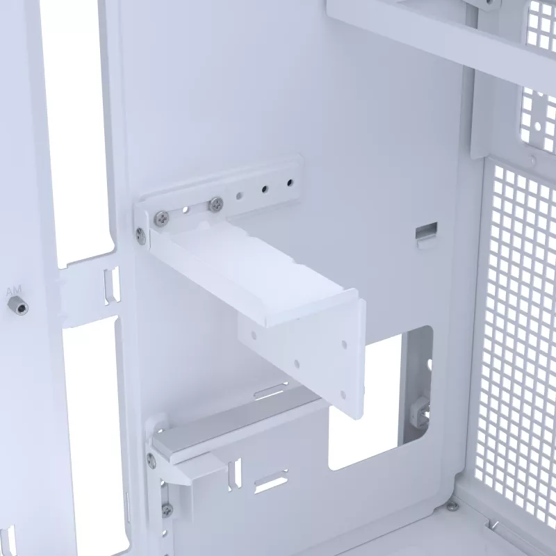 PC case ASUS PRIME AP303 Mesh Midi Tower biały — ATX/Micro ATX/Mini-ITX, GPU do 36 cm, PSU do 18 cm, wysokość chłodzenia CPU 16.5 cm