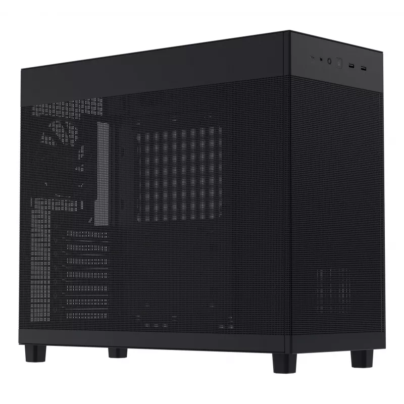 Obudowa PC ASUS Prime AP303 Mesh Midi Tower — ATX, obsługa GPU 36 cm, chłodnica CPU 165 mm, USB-A 2×, USB-C 1