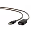 GEMBIRD Active USB 2.0 Extension kabel, 10m - Czarny