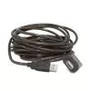 GEMBIRD Active USB 2.0 Extension kabel, 10m - Czarny