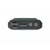 Przełącznik KVM ATEN CS22DP-AT 2-portowy USB DisplayPort, 4K@30Hz, konsola USB-A, audio, kabel 1.2 m
