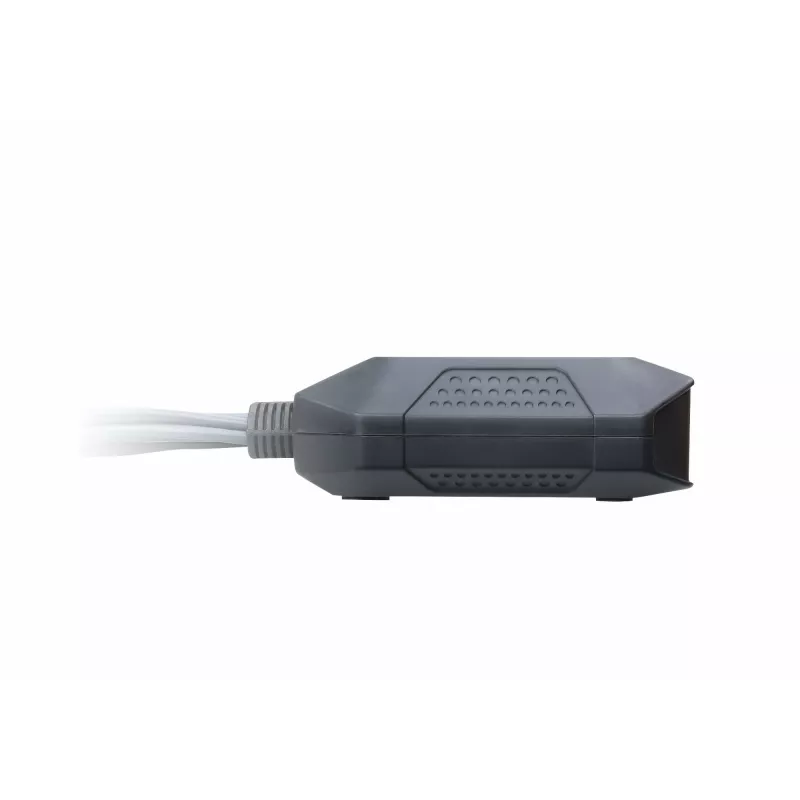 Przełącznik KVM ATEN CS22DP-AT 2-portowy USB DisplayPort, 4K@30Hz, konsola USB-A, audio, kabel 1.2 m