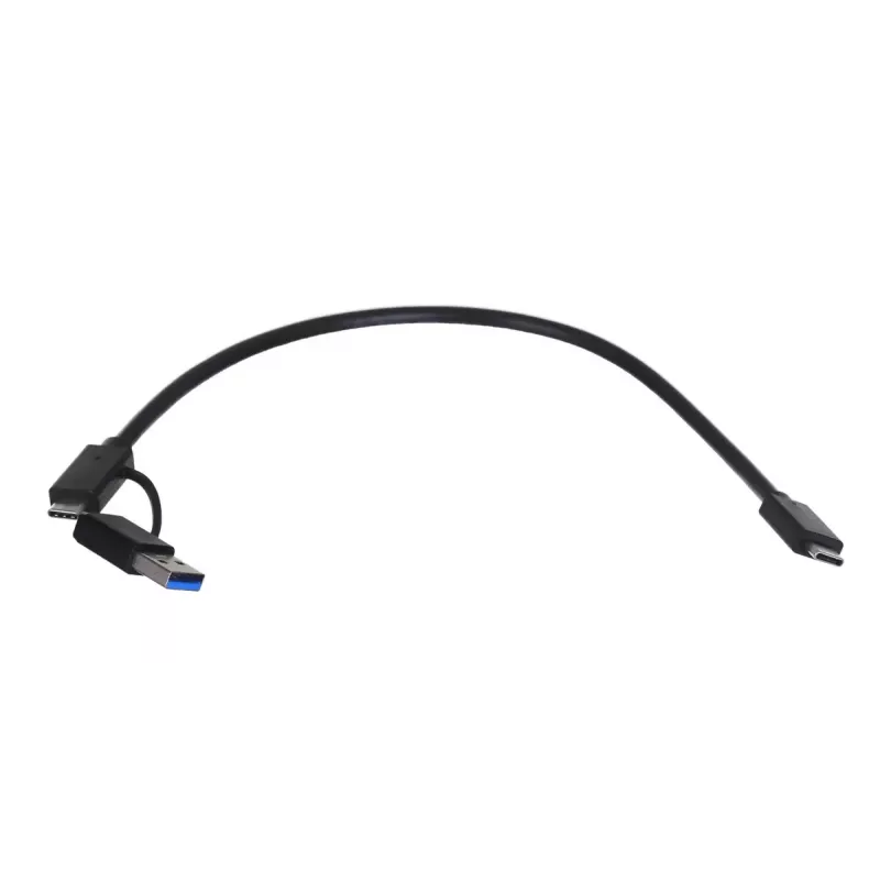 Hub USB-C Unitek S1222A SolidForce+ — HDMI 4K, Ethernet, SATA III, 10 Gbit/s, obudowa aluminiowa, czarny