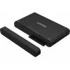 Hub USB-C Unitek S1222A SolidForce+ — HDMI 4K, Ethernet, SATA III, 10 Gbit/s, obudowa aluminiowa, czarny