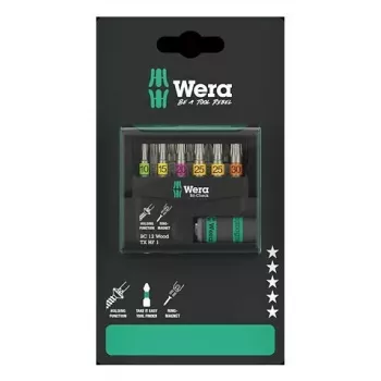 Wera 05073641001 Bit-Check 12 do drewna TORX HF 1 SB zestaw bitów
