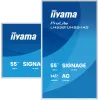 Monitor iiyama LH5581UHSG-1AG 54.6 cala Interaktywny panel płaski 4K Ultra HD 3840 x 2160