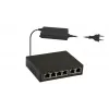 PULSAR Gigabit PoE Switch SG-64 — 4 porty PoE, 2 porty uplink