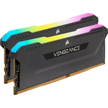 Pamięć CORSAIR 16 GB DDR4 3200 MHz C16 (2x8 GB) Vengeance RGB Pro Czarna