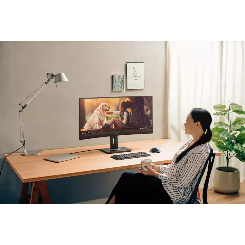 Monitor komputerowy ViewSonic VG3456C 86,4 cm (34 cale) 3440 x 1440 pikseli UltraWide Quad HD LED Czarny