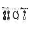 iiyama LH6560UHS-B2AG Wyświetlacz reklamowy Digital A-board 163,8 cm (64,5 cala) LED Wi-Fi 500 cd/m² 4K Ultra HD Czarny Wbudowany procesor Android 11 24/7