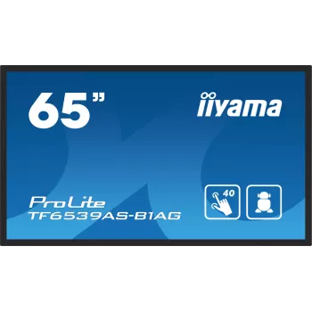 Panel płaski do digital signage iiyama TF6539AS-B1AG 64,5 cala dotykowy LED 3840 x 2160