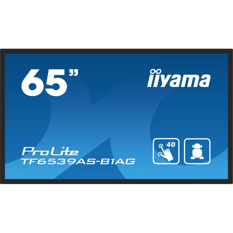 Panel płaski do digital signage iiyama TF6539AS-B1AG 64,5 cala dotykowy LED 3840 x 2160