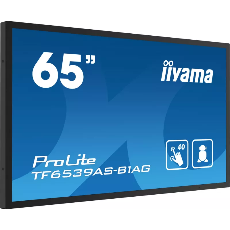 Panel płaski do digital signage iiyama TF6539AS-B1AG 64,5 cala dotykowy LED 3840 x 2160