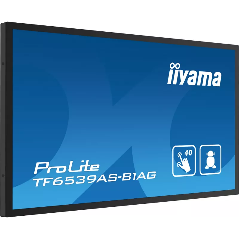 Panel płaski do digital signage iiyama TF6539AS-B1AG 64,5 cala dotykowy LED 3840 x 2160