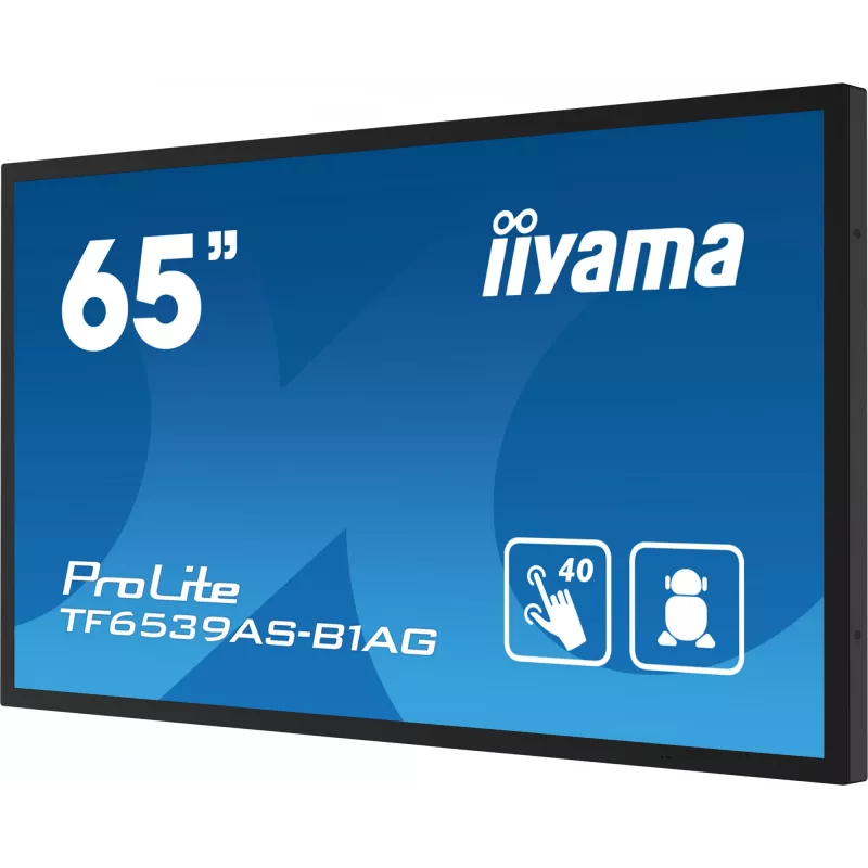 Panel płaski do digital signage iiyama TF6539AS-B1AG 64,5 cala dotykowy LED 3840 x 2160