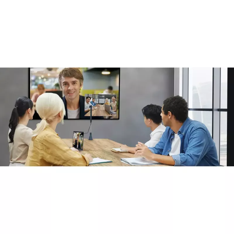 IPEVO TOTEM 120 Multimodalna kamera do współpracy 8 MP Czarna
