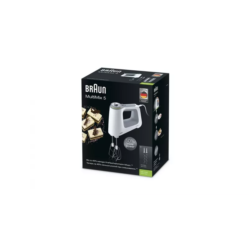 Braun HM5100 Multimix 5 Mikser ręczny 750 W Szary, Biały
