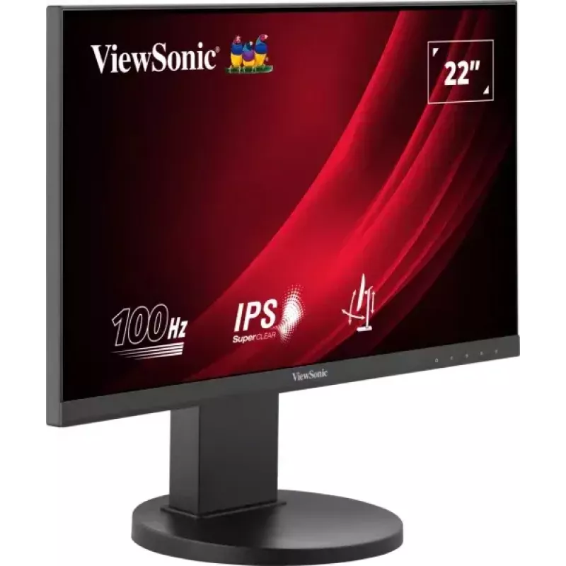 Viewsonic VG Series VG2208A monitor komputerowy 55,9 cm (22 cale) 1920 x 1080 pikseli Full HD LED Czarny