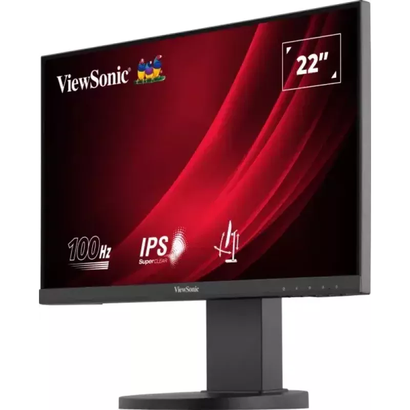 Viewsonic VG Series VG2208A monitor komputerowy 55,9 cm (22 cale) 1920 x 1080 pikseli Full HD LED Czarny