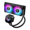 Chłodzenie cieczą All-in-one ASUS TUF GAMING LC III 240 ARGB — radiator 240 mm, 2 wentylatory 120 mm ARGB, obsługa Socket AM5, czarny